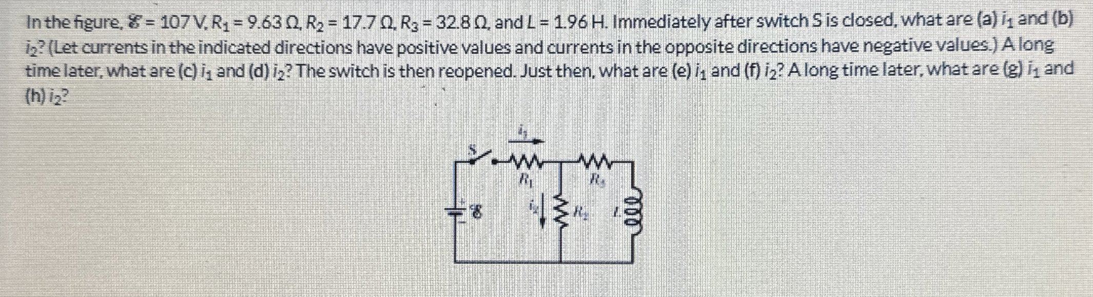 In the figure, G = 1 0 7 V , R 1 = 9 . 6 3 , R 2