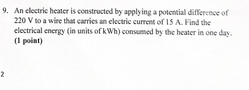 An electric heater is constructed by applying a