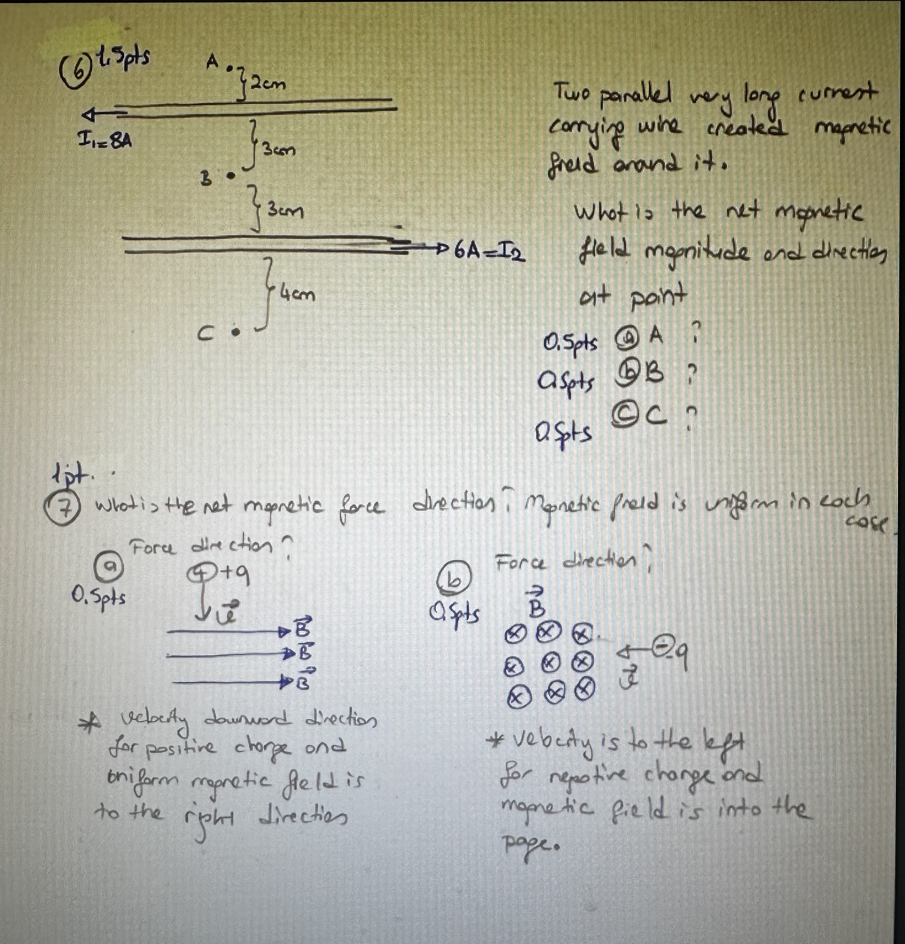 please show every step of calculations, units,