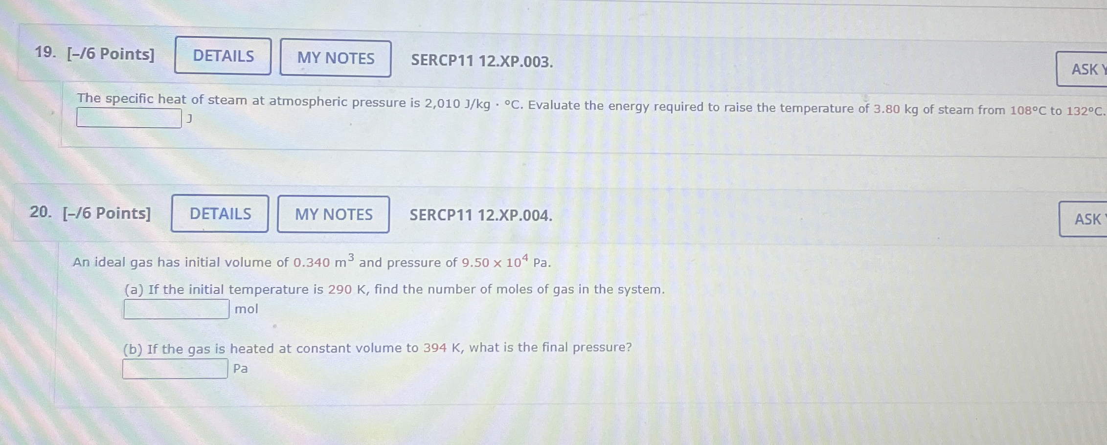 [ - / 6 Points ] SERCP 1 1 1 2 . XP . 0 0 3 . The