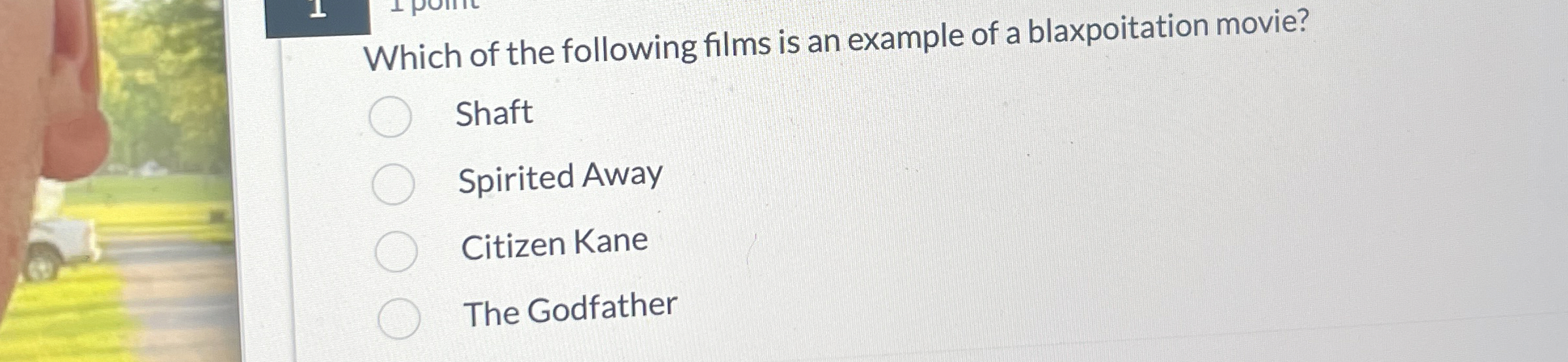 Which of the following films is an example of a