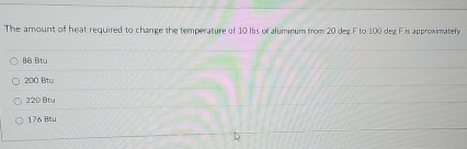 The amount of heat required to change the