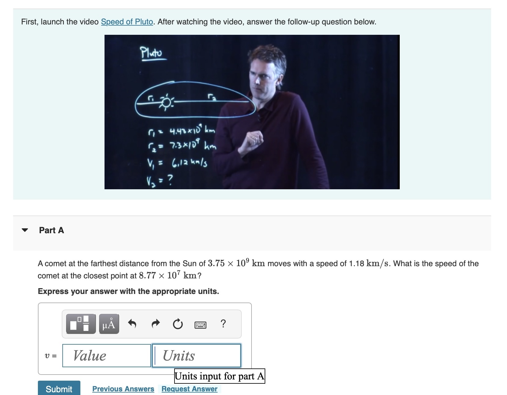 First, launch the video Speed _ ( ) of Pluto.