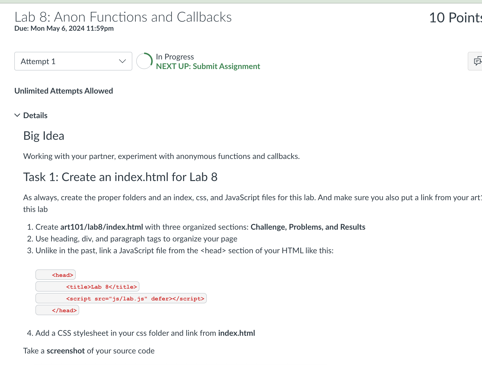 Working with your partner, experiment with