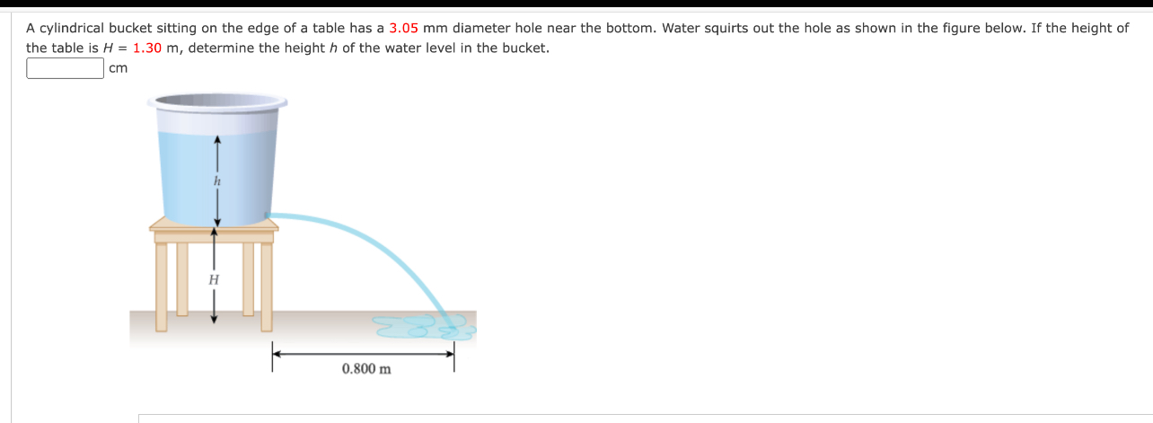 A cylindrical bucket sitting on the edge of a