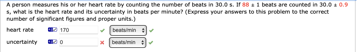A person measures his or her heart rate by