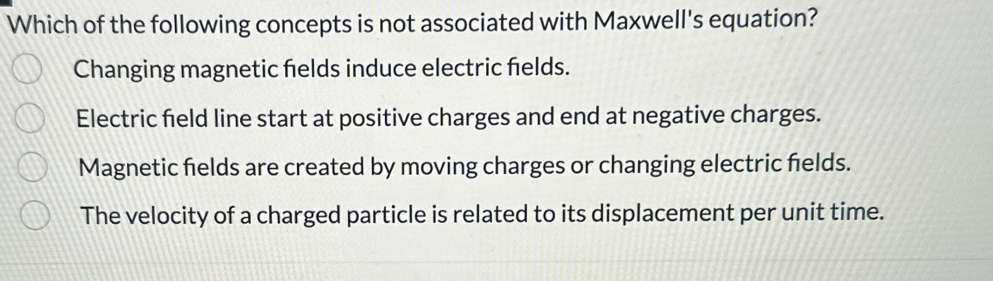 Which of the following concepts is not associated