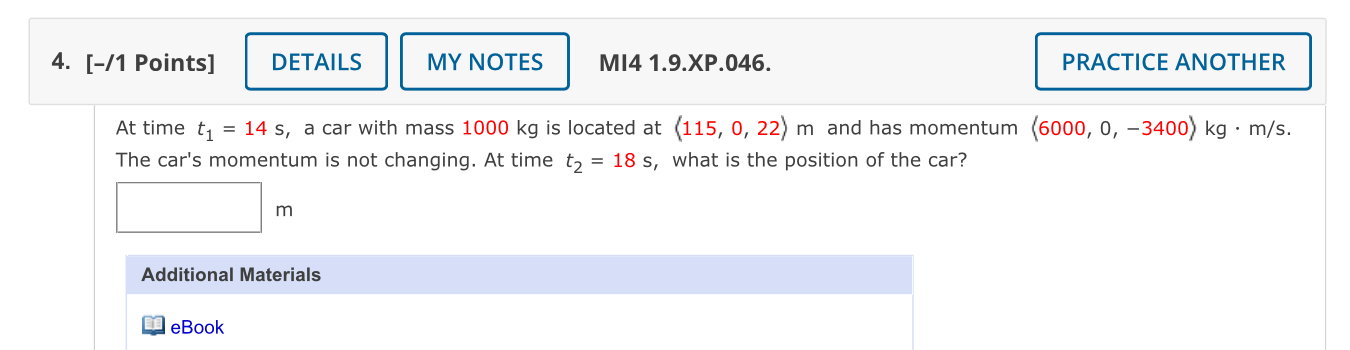 [ - / 1 Points ] MI 4 1 . 9 . XP . 0 4 6 . At