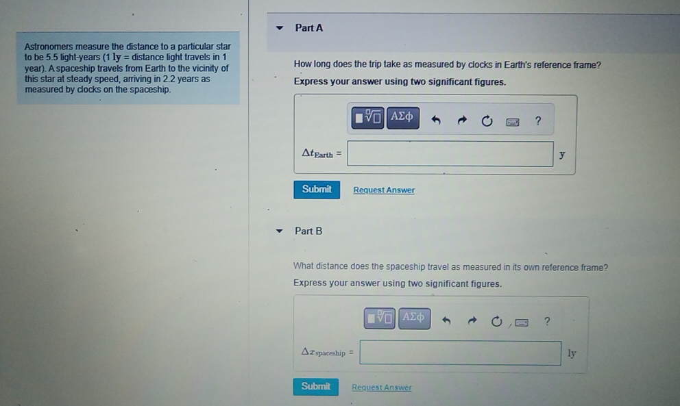 Astronomers measure the distance to a particular