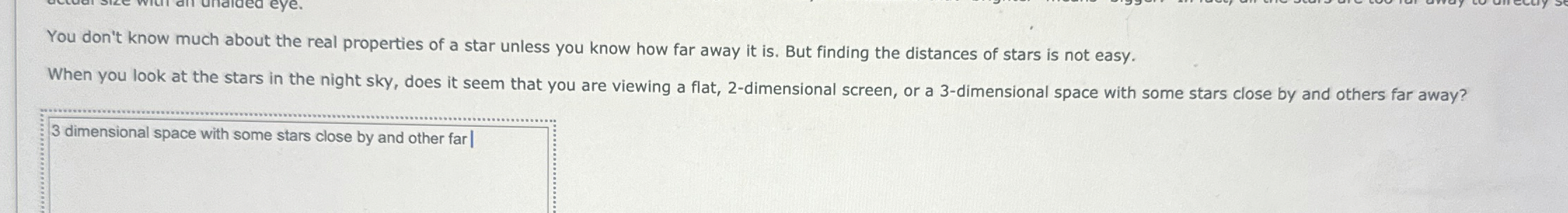 You don't know much about the real properties of