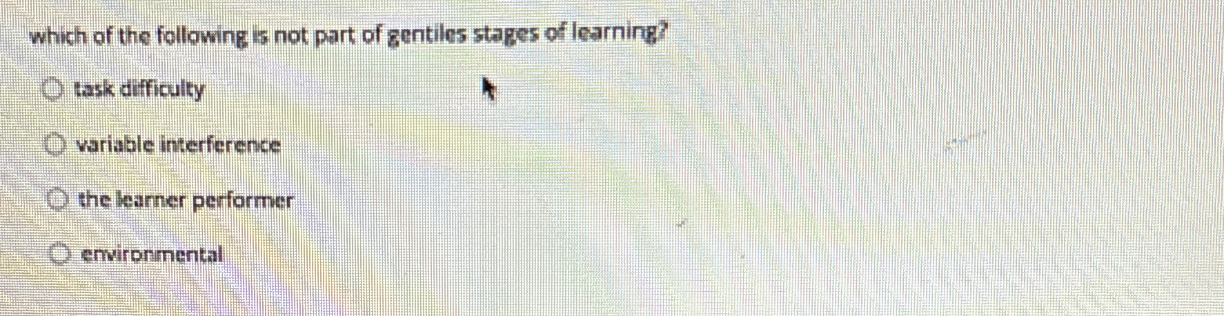 which of the following is not part of gentiles