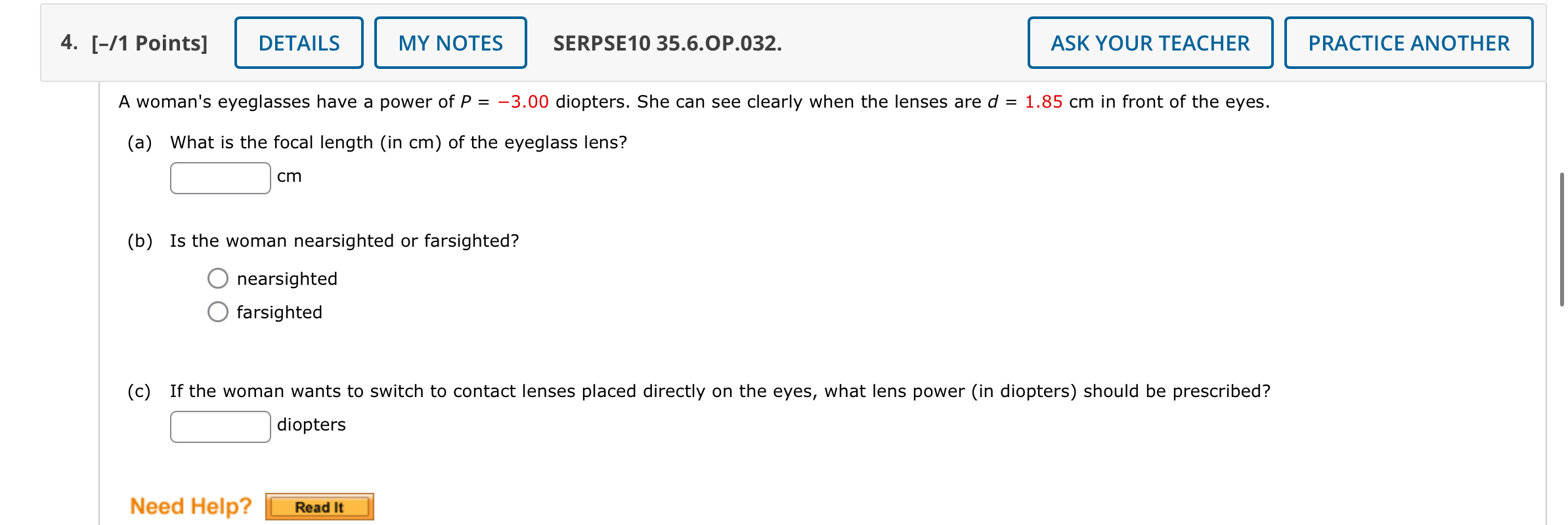 [ - / 1 Points ] SERPSE 1 0 3 5 . 6 . OP . 0 3 2