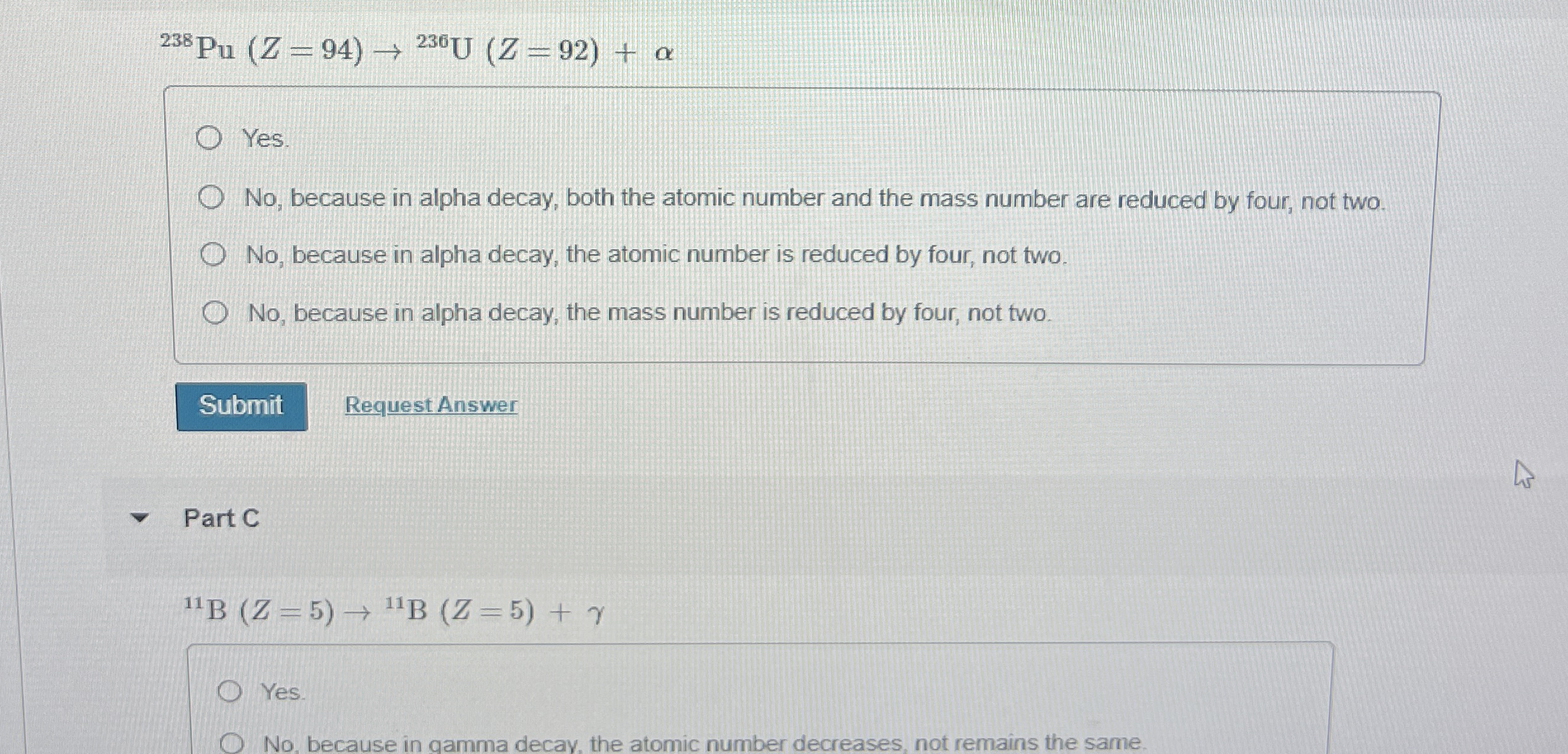 ) = ( 9 4 ) = ( 9 2 Yes. No , because in alpha