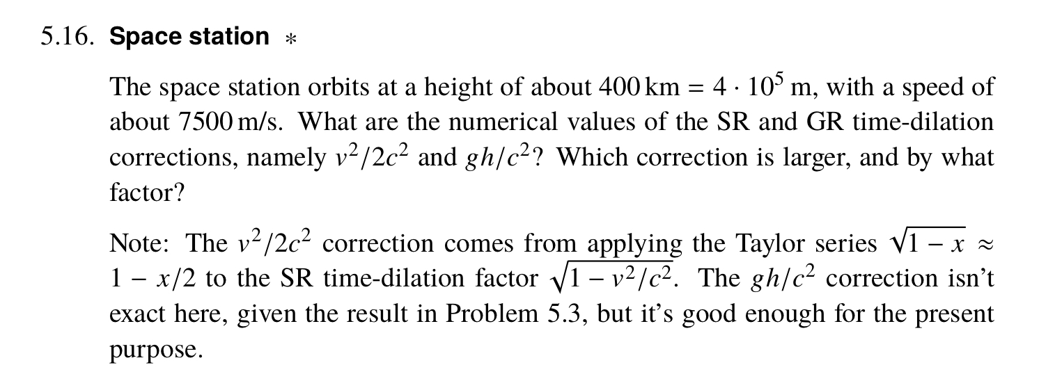 5 . 1 6 . Space station * The space station
