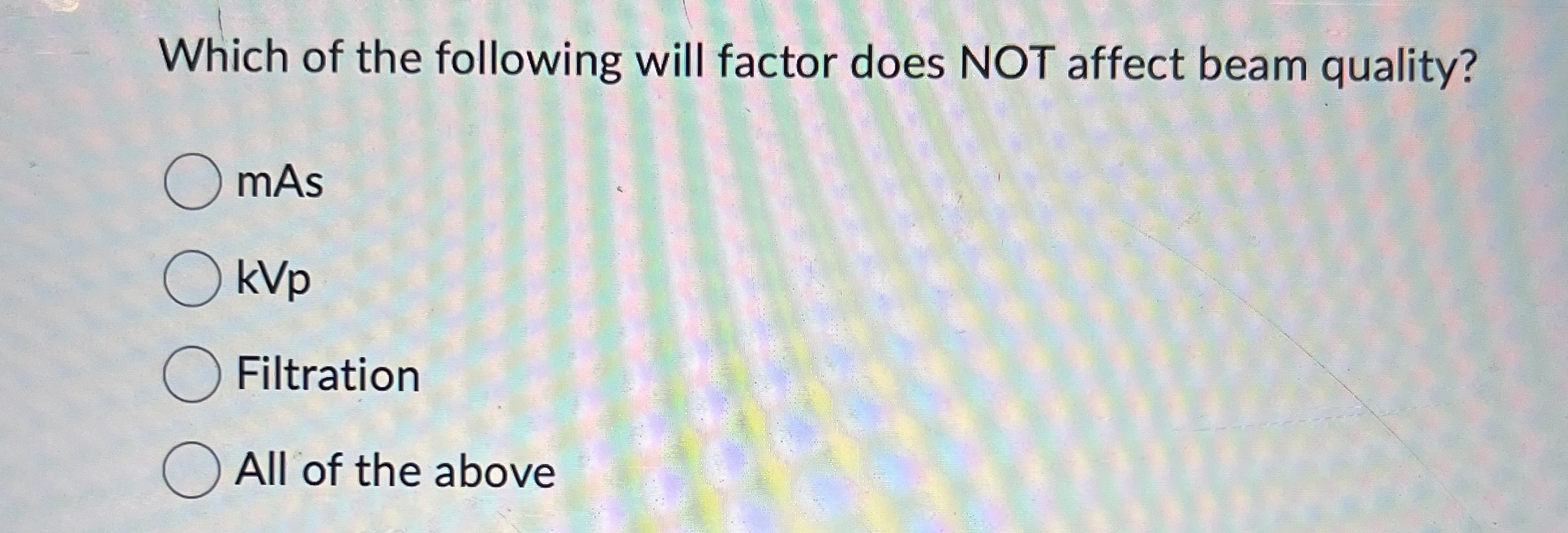 Which of the following will factor does NOT