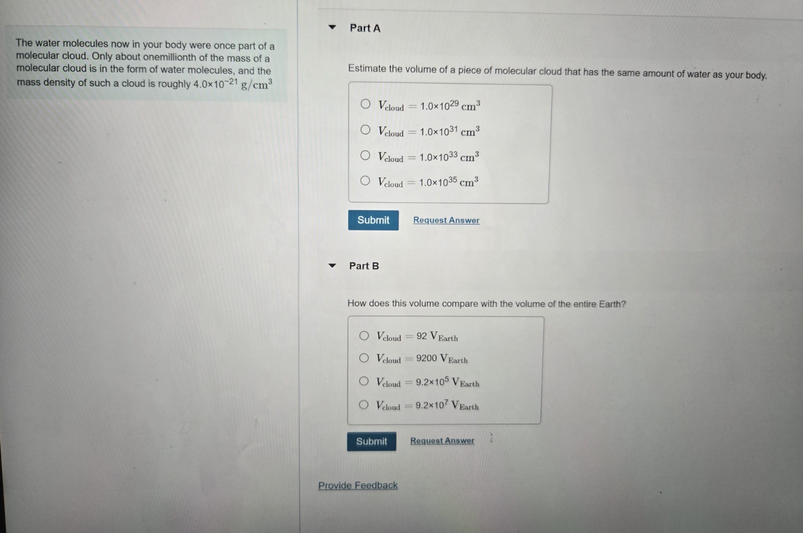 The water molecules now in your body were once