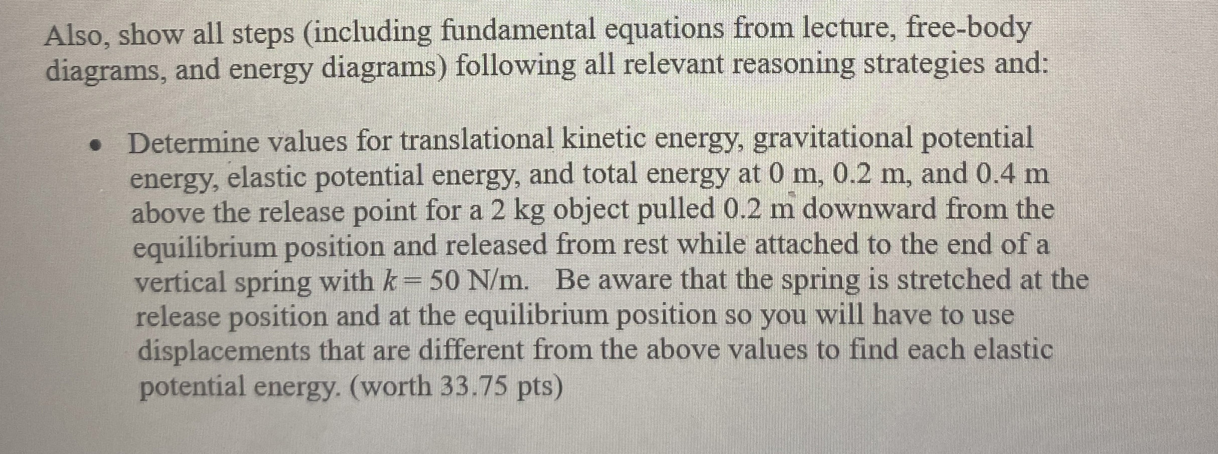 Also, show all steps ( including fundamental