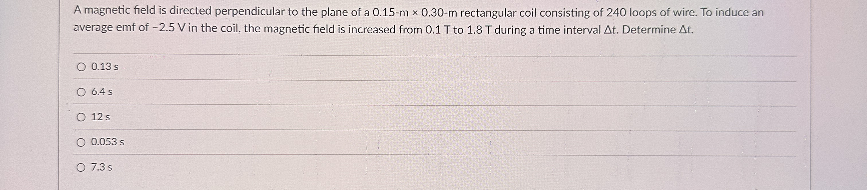 A magnetic field is directed perpendicular to the