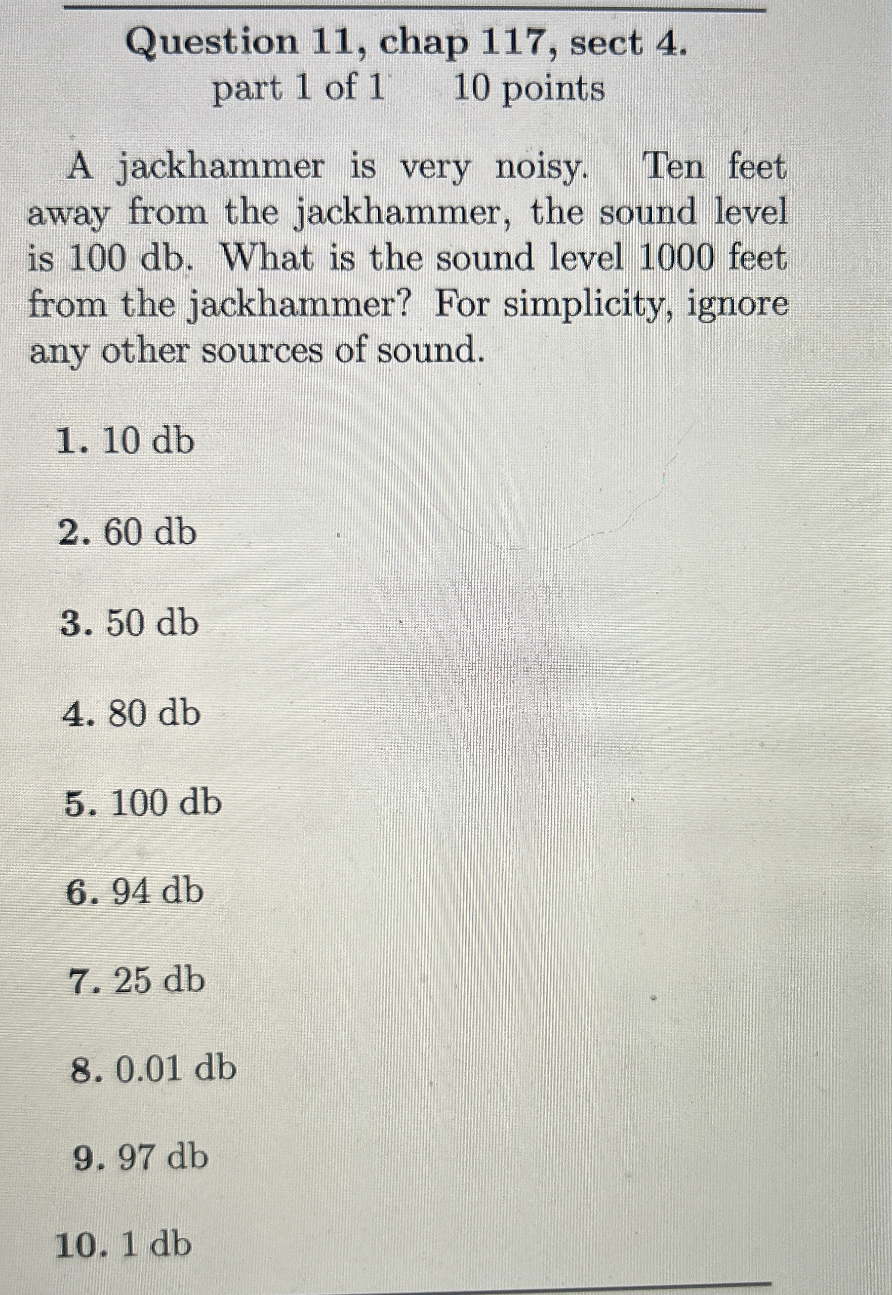 Question 1 1 , chap 1 1 7 , sect 4 . part 1 of 1