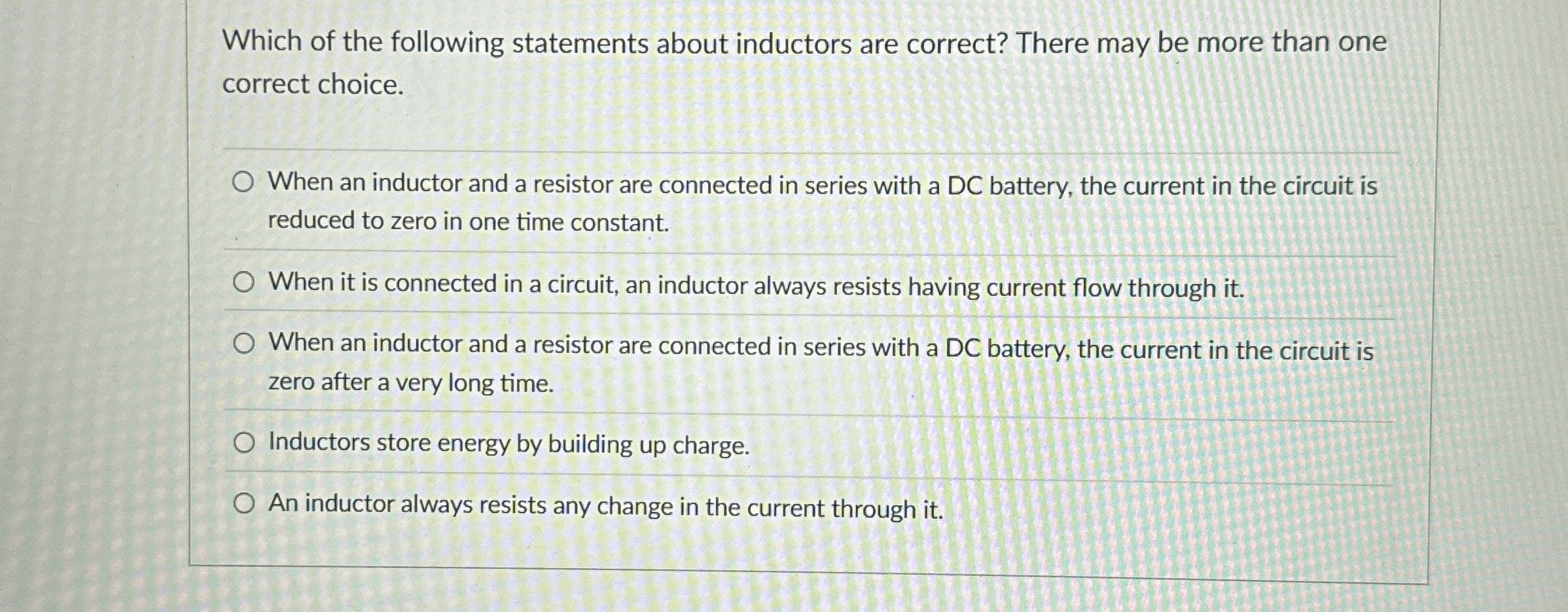 Steps for Which of the following statements about
