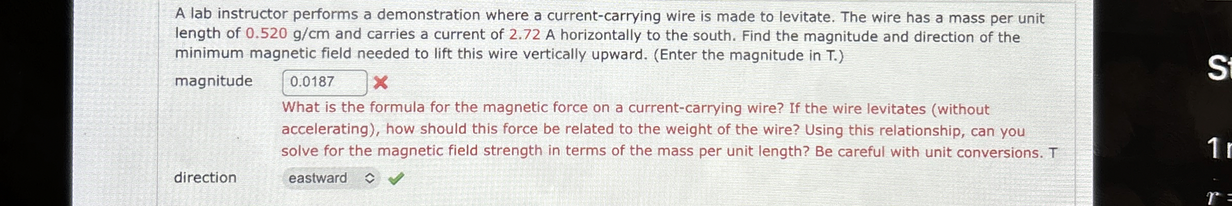 A lab instructor performs a demonstration where a