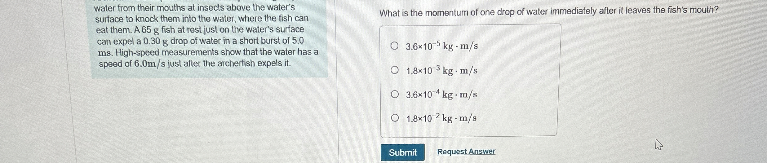 water from their mouths at insects above the