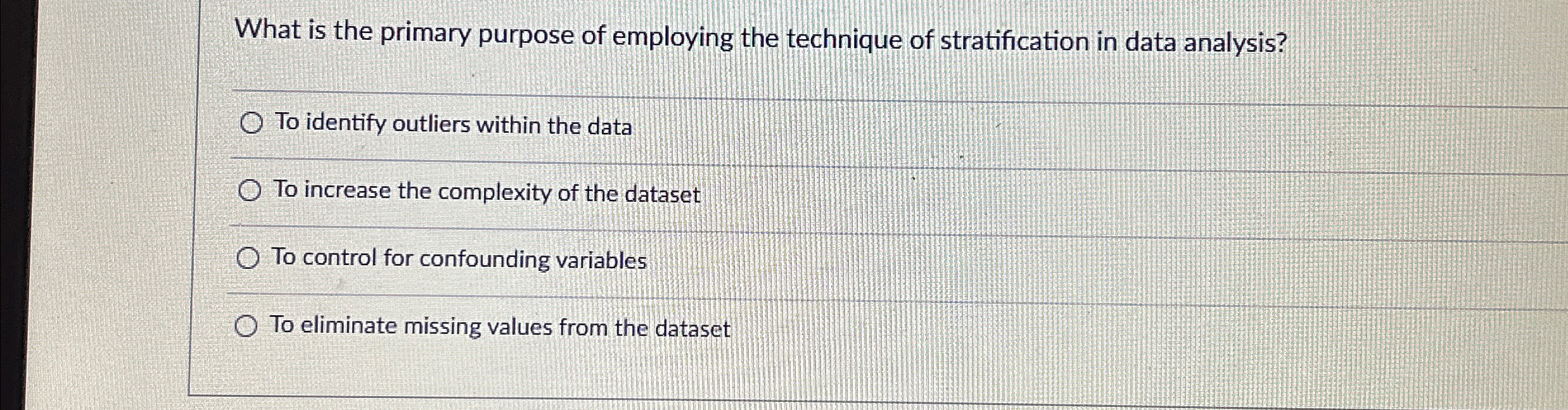 What is the primary purpose of employing the