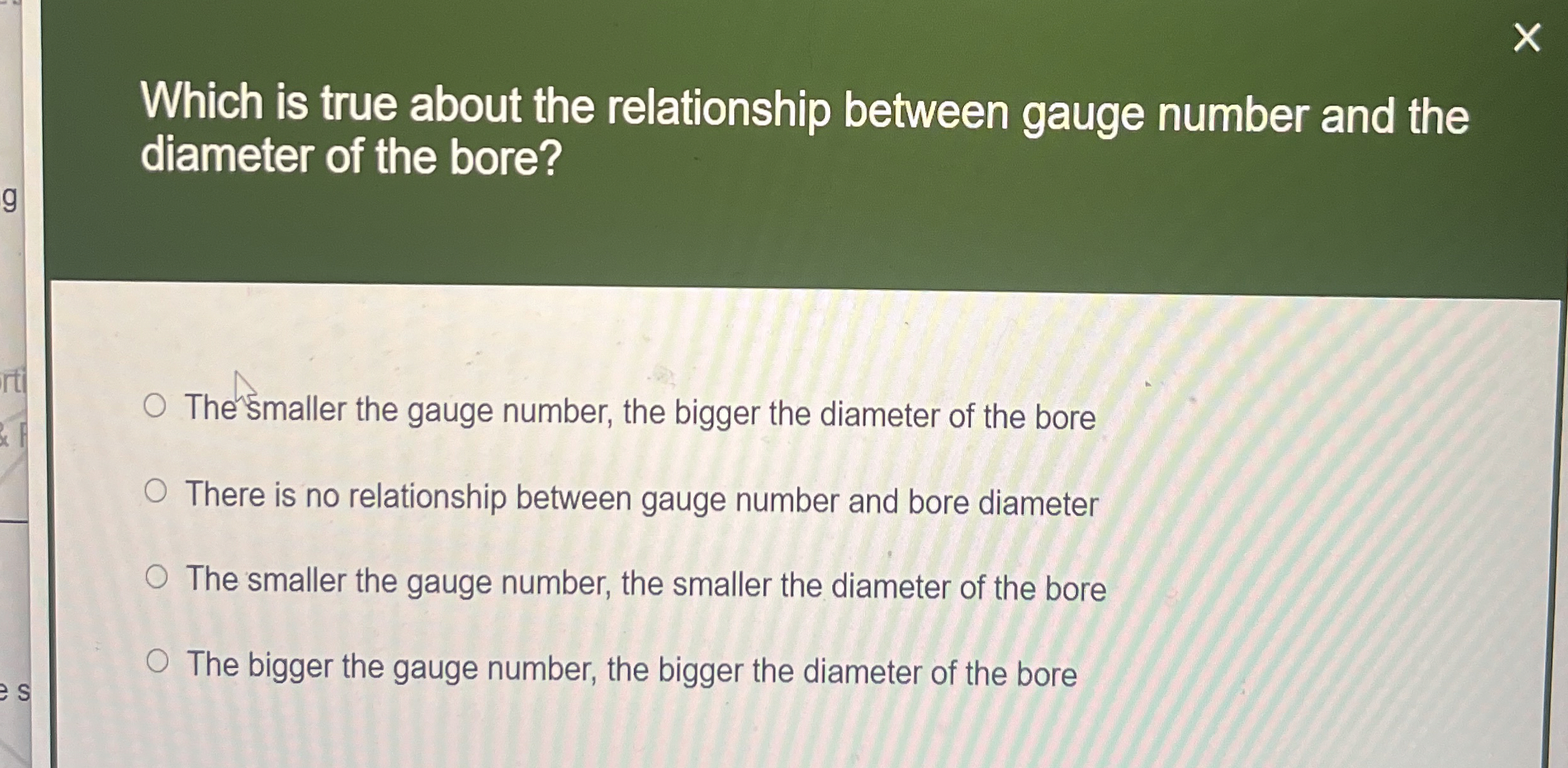 Which is true about the relationship between