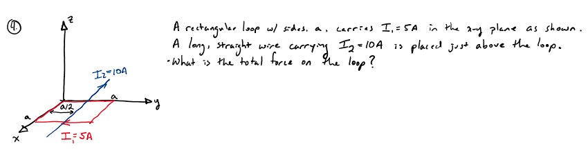 A rectunguler loop ( w ) / ( s ) ides , a ,