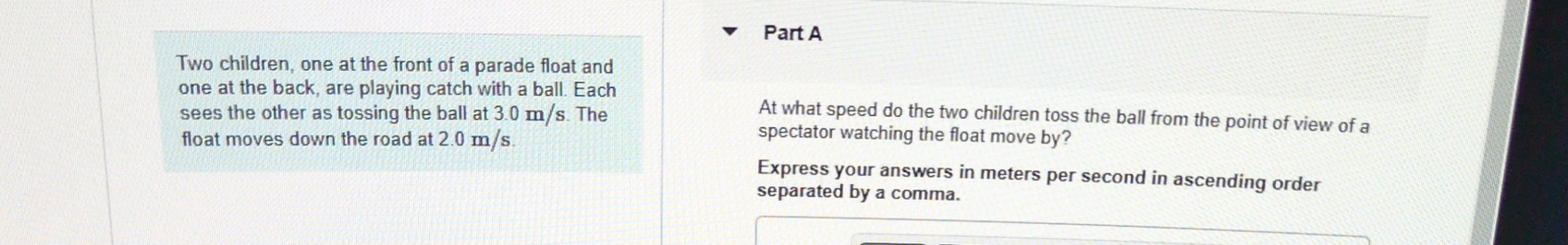 Two children, one at the front of a parade float