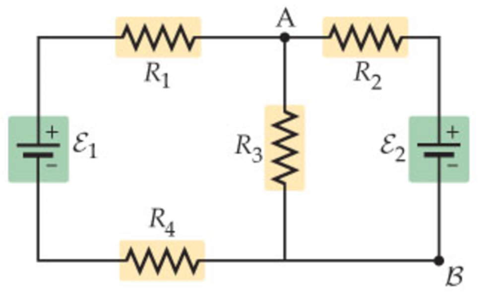 Find the current in each resistor in the figure.