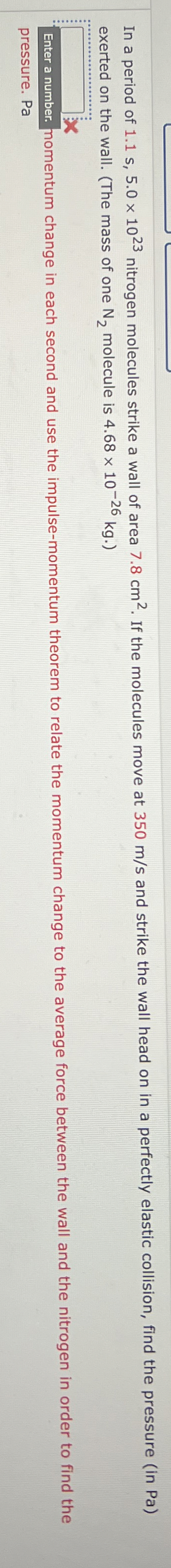 In a period of 1 . 1 s , 5 . 0 1 0 2 3 nitrogen