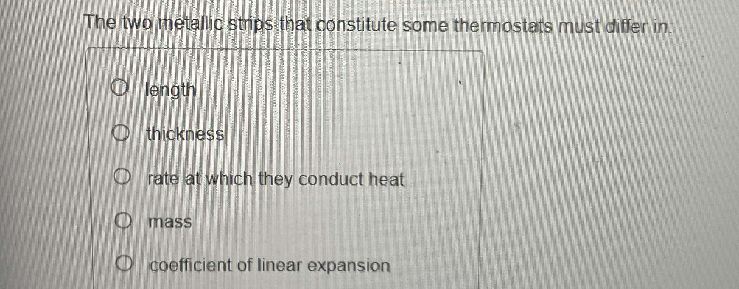 The two metallic strips that constitute some