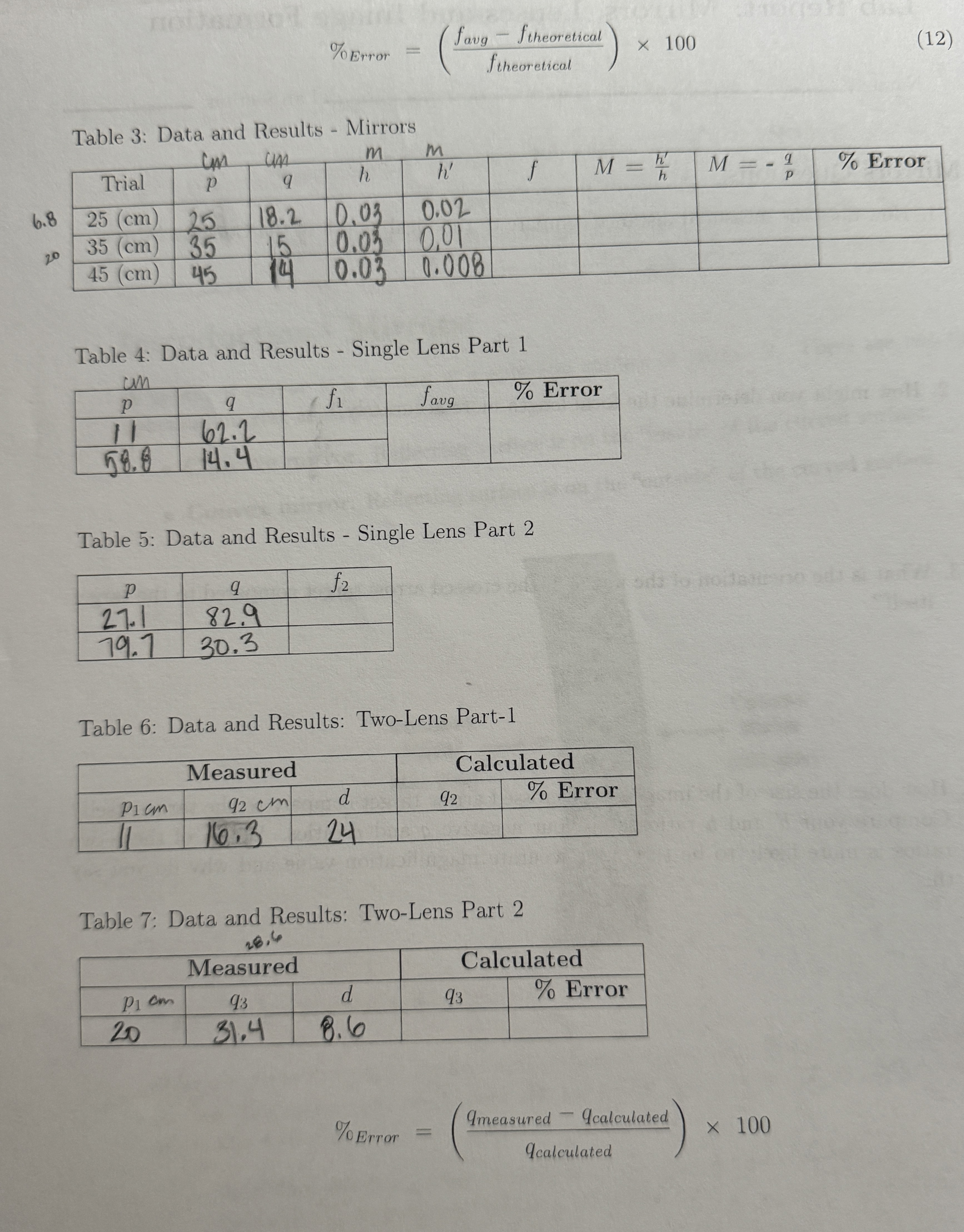 1 . How does the measured distance compare to the
