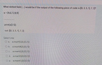 What dotted field ( d o t s ) would be if the