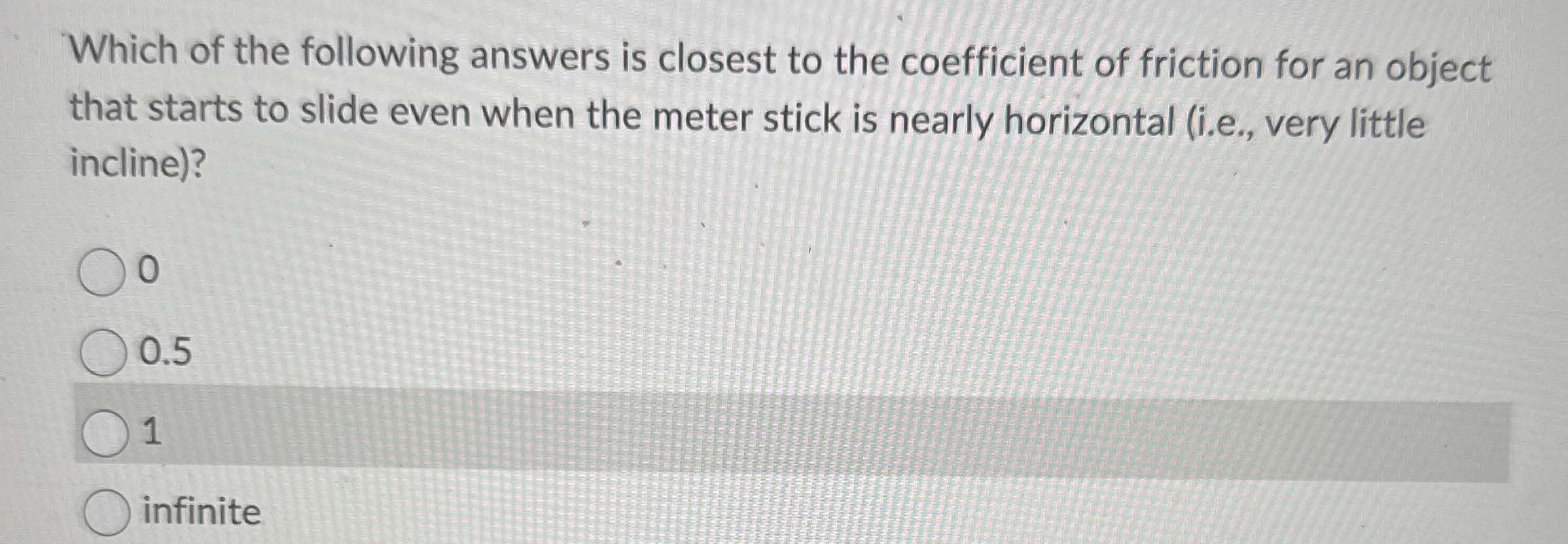 Which of the following answers is closest to the