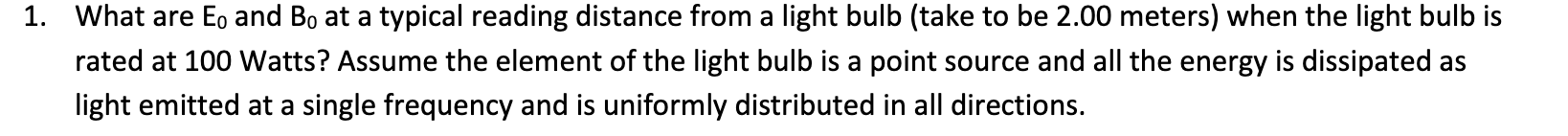 1 . What are \ ( \ mathrm { E } _ { 0 } \ ) and \