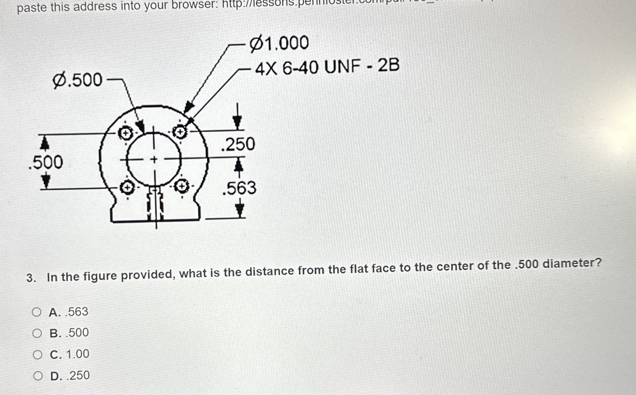 In the figure provided, what is the distance from
