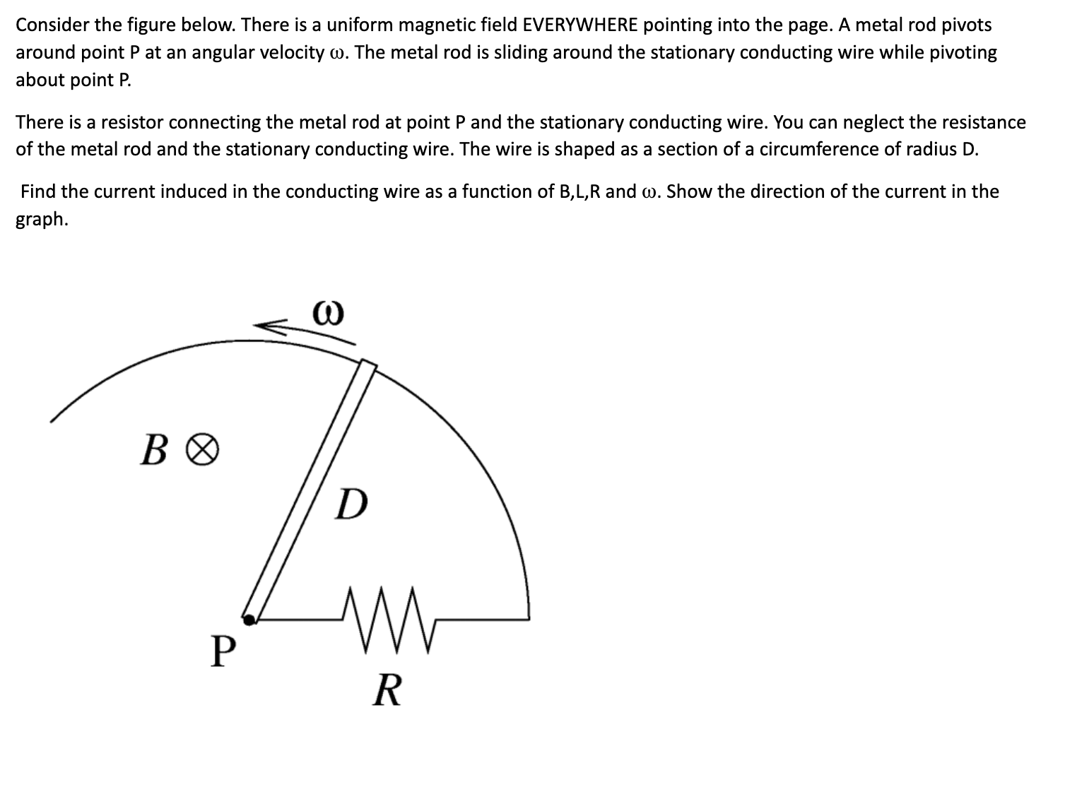 Consider the figure below. There is a uniform