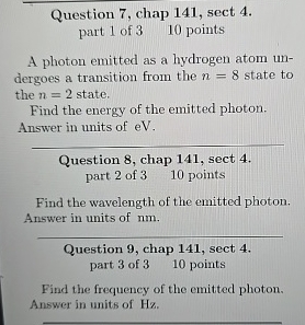 Question 7 , chap 1 4 1 , sect 4 . part 1 of 3 ,