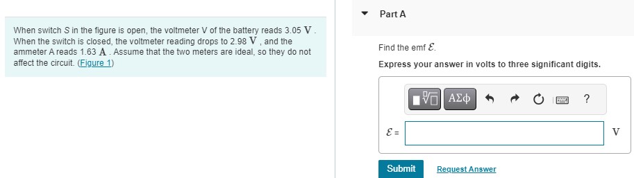 When switch \ ( S \ ) in the figure is open, the