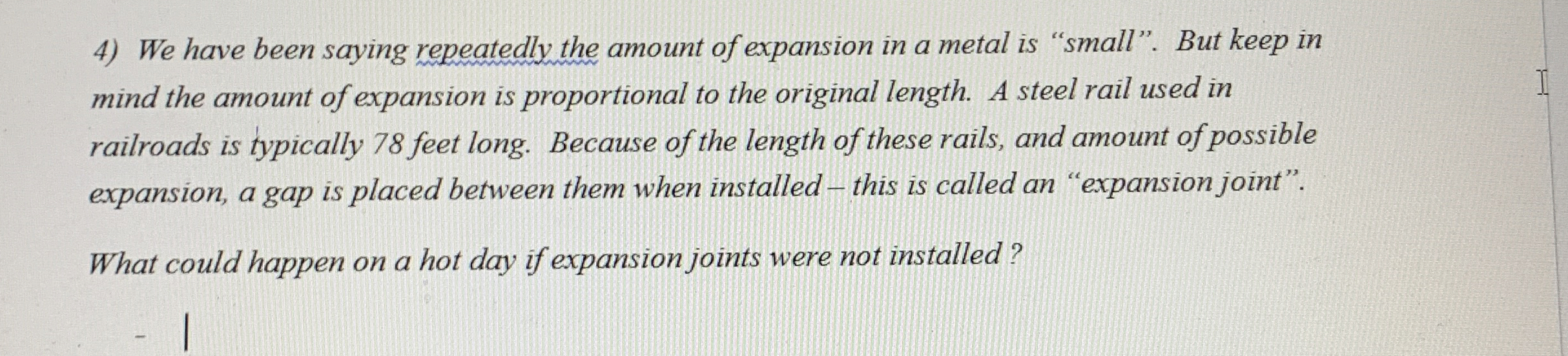 We have been saying repeatedly the amount of