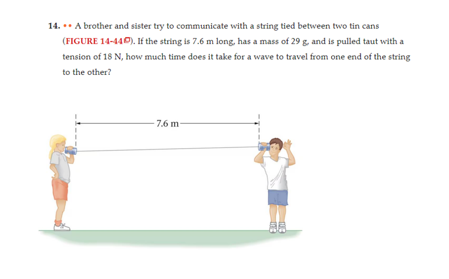 1 4 . - A brother and sister try to communicate