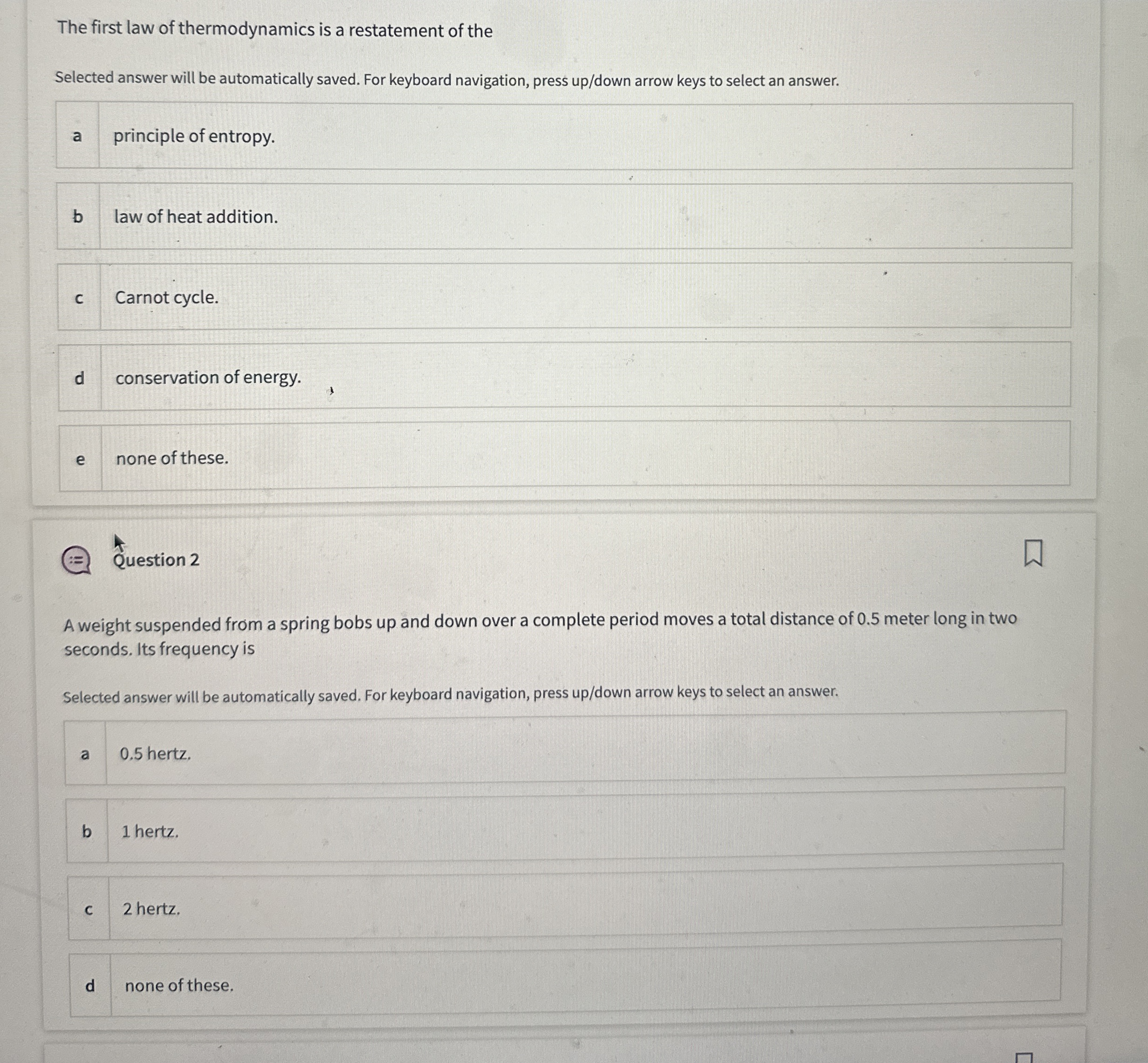 The first law of thermodynamics is a restatement