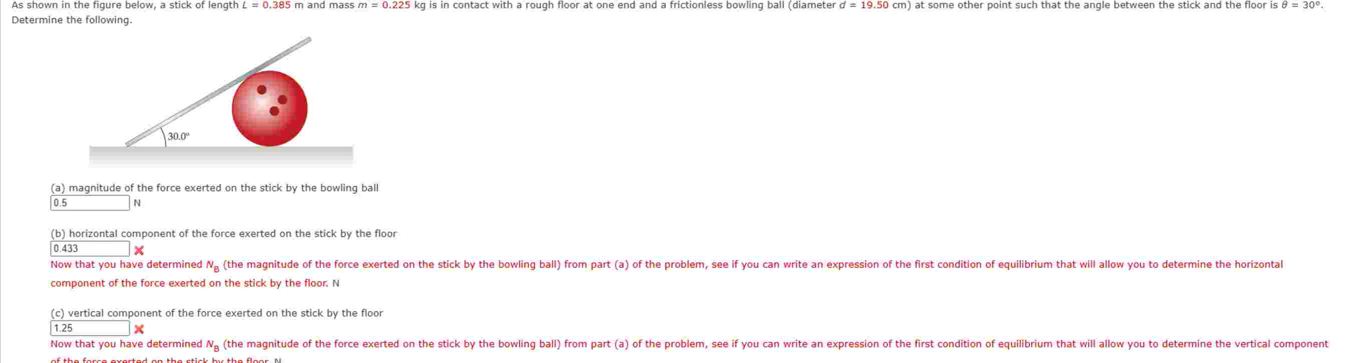 Determine the following. ( a ) maanitude of the