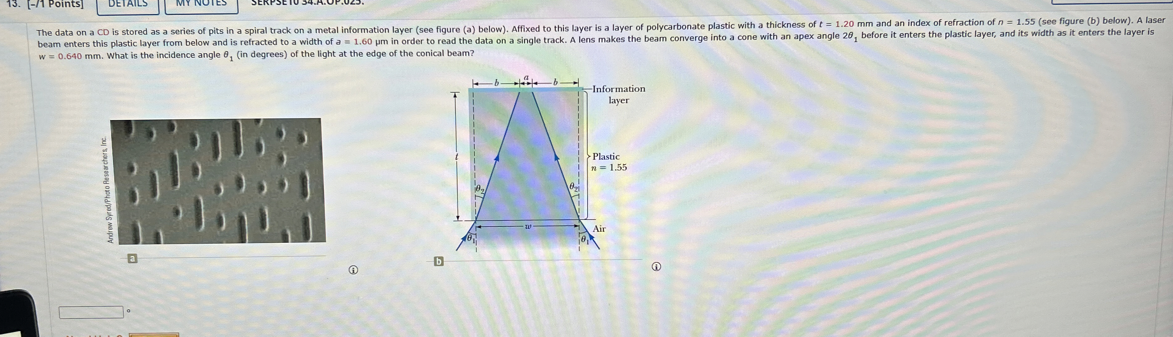 [ - / 1 Points ] DETAILS 5 M q , w = 0 . 6 4 0 m