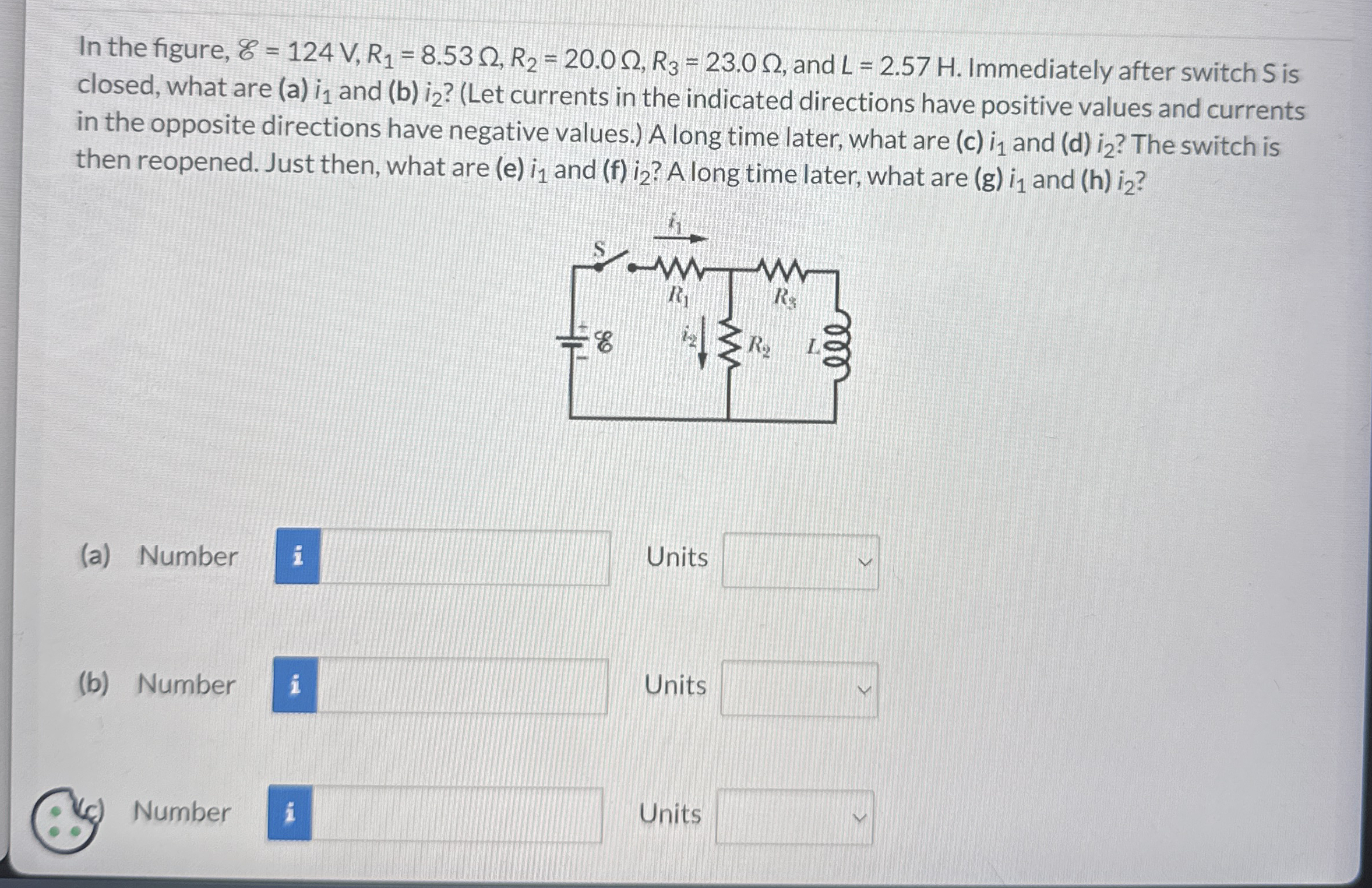 In the figure, E = 1 2 4 V , R 1 = 8 . 5 3 , R 2