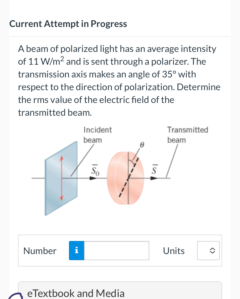 Current Attempt in Progress A beam of polarized