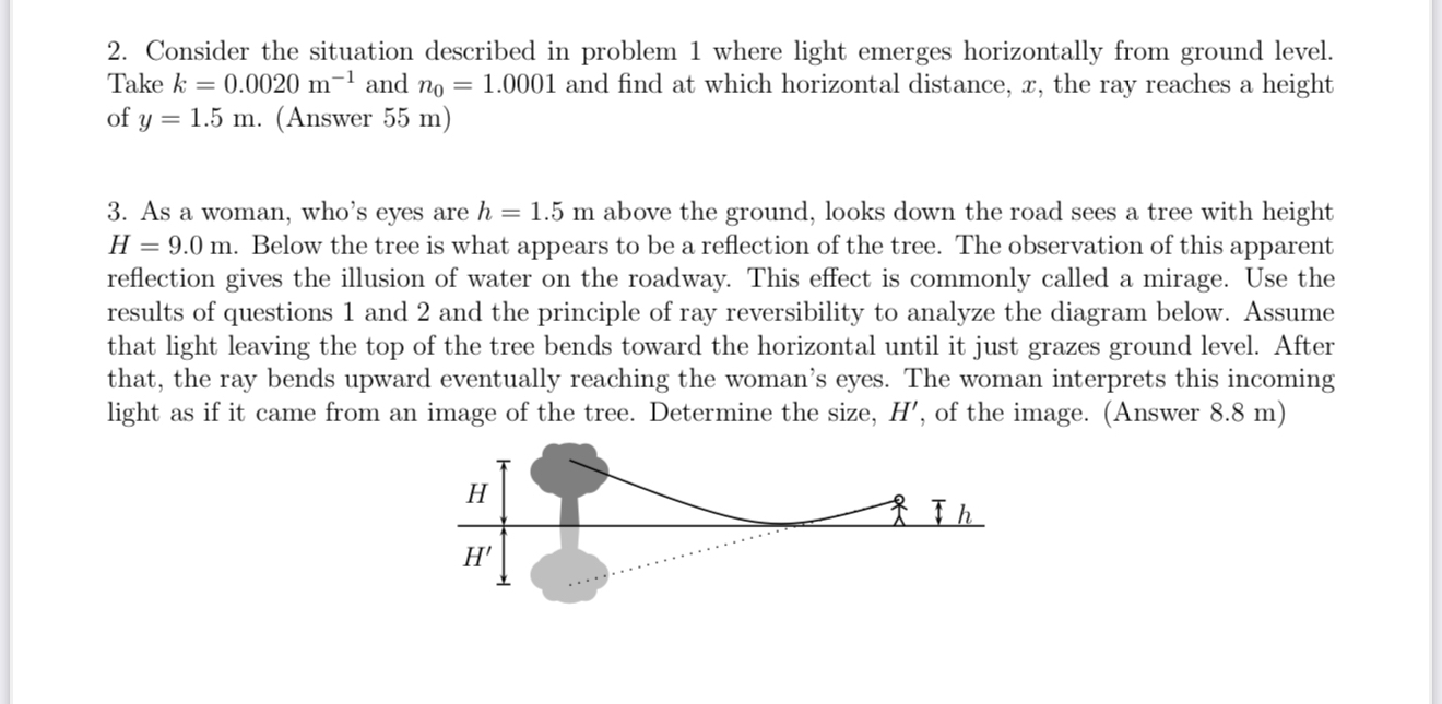 Consider the situation described in problem 1