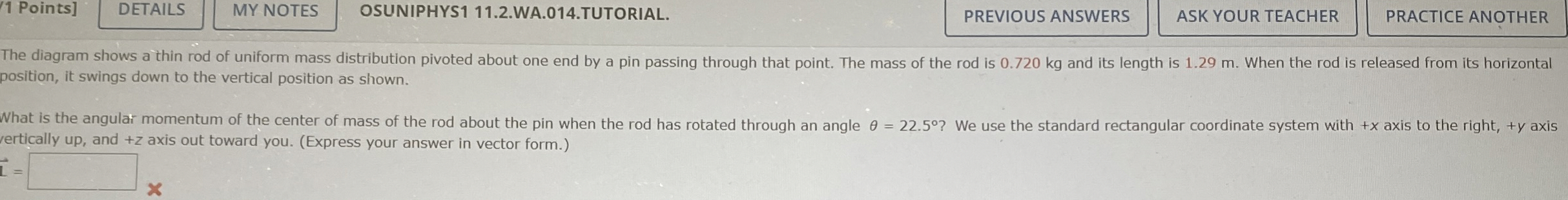 1 Points ] OSUNIPHYS 1 1 1 . 2 . WA . 0 1 4 .